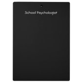 Porte-bloc Le porte - bloc du psychologue d'école (Dos)