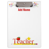 Porte-bloc Le porte - bloc d'un professeur (Devant)