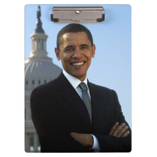 Porte-bloc Le président américain Barack Obama en tant que sé