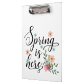 Porte-bloc le printemps est là (Gauche)