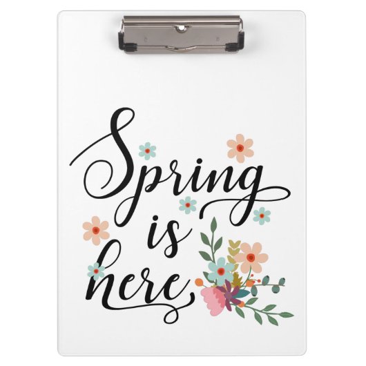 Porte-bloc le printemps est là (Devant)