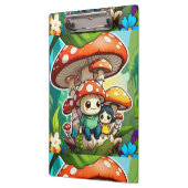 Porte-bloc "Le quartier des champignons" (Gauche)
