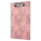 Porte-bloc Le rose de papillon (Gauche)