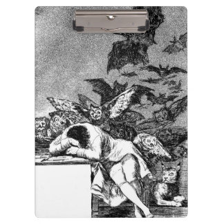 Porte-bloc Le sommeil de la raison produit des monstres, Goya