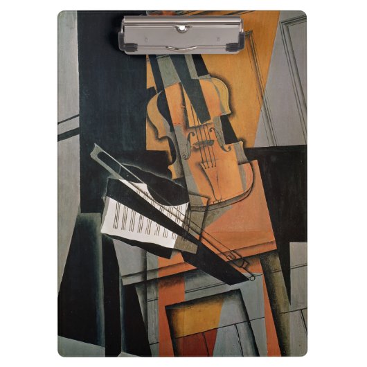 Porte-bloc Le violon, 1916 (Devant)