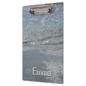 Porte-bloc L'eau sur la plage Photographie Abstraite (Gauche)