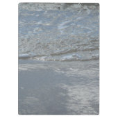 Porte-bloc L'eau sur la plage Photographie Abstraite (Dos)