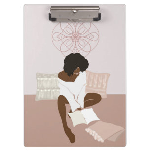 Porte-bloc Lecteur de livre noir