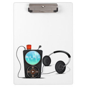 Porte-bloc Lecteur MP3