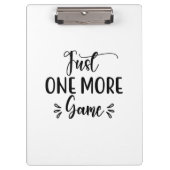 Porte-bloc Lecture Art Juste Un Jeu De Plus (Devant)