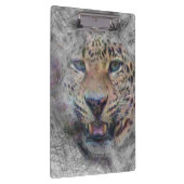 Porte-bloc léopard animal artistique (Swatch)