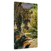 Porte-bloc Leopard Crossing a Stream Photographie (Swatch)
