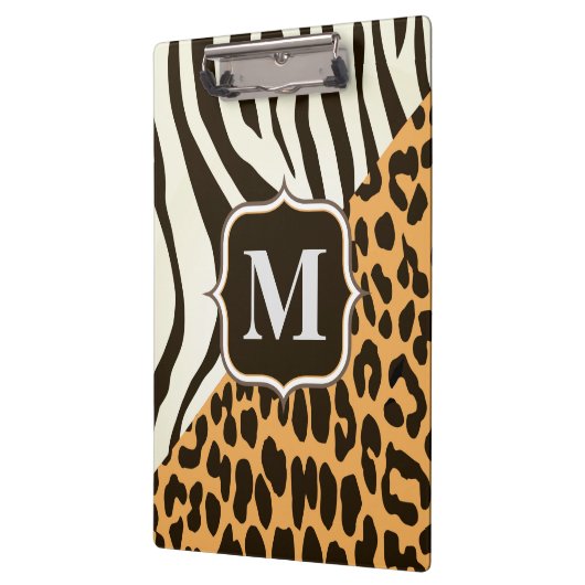 Porte-bloc Leopard et Zebra (Gauche)