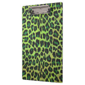 Porte-bloc Léopard noir et vert (Gauche)