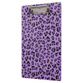 Porte-bloc Leopard Print, Léopard Spots, Purple Leopard (Gauche)