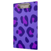 Porte-bloc "Leopard violet électrique" (Gauche)