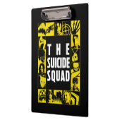 Porte-bloc L'équipe du suicide | Blocs d'icônes jaune et noir (Gauche)