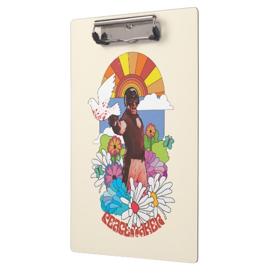 Porte-bloc L'équipe du suicide | Fleurs et soleil Peacemaker (Gauche)