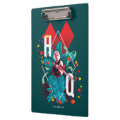 Porte-bloc L'équipe du suicide | Harley Quinn Floral Diamond (Gauche)