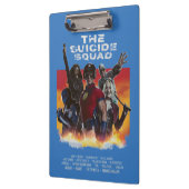 Porte-bloc L'équipe du suicide | Poster de cinéma de style ré (Gauche)