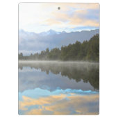 Porte-bloc Les arbres du lac Misty Réflexion Nature paisible (Dos)