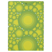 Porte-bloc Les bulles vertes (Dos)