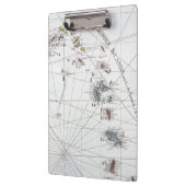 PORTE-BLOC LES CARAÏBE : CARTE, 1775 (Gauche)