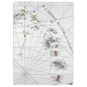 PORTE-BLOC LES CARAÏBE : CARTE, 1775 (Dos)