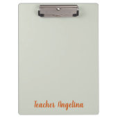 Porte-bloc Les enseignants vont enseigner (Devant)