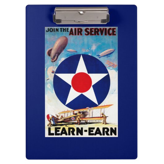 Porte-bloc LES Etats-Unis - Joignez le service aérien (Devant)