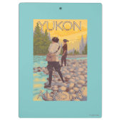 Porte-bloc Les femmes pilotent la pêche - le Yukon, Alaska (Dos)