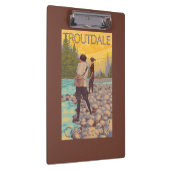 Porte-bloc Les femmes pilotent la pêche - Troutdale, Orégon (Swatch)