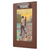 Porte-bloc Les femmes pilotent l'affiche de voyage de (Gauche)