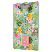 Porte-bloc Les fleurs et les ananas tropicaux | ajoutent (Gauche)