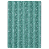 Porte-bloc Les gouttes de pluie sur le métal vert (Dos)