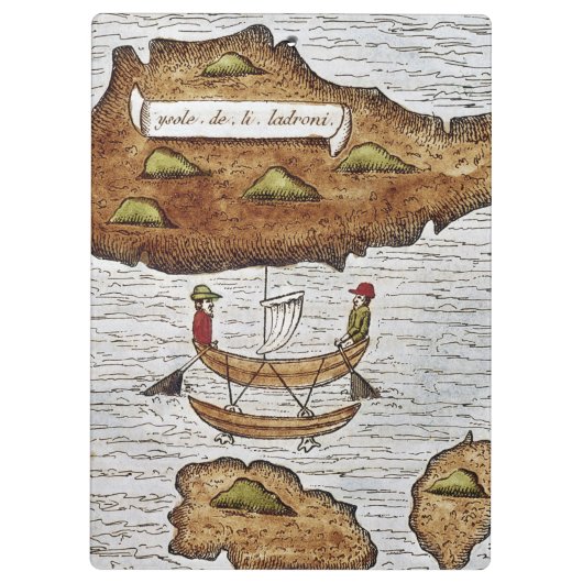 PORTE-BLOC LES ÎLES DE LADRONE (Dos)