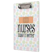 Porte-bloc Les infirmières le rendent un meilleur, mignon (Gauche)