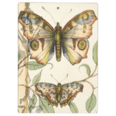 Porte-bloc Les papillons Tandem sur les Feuilles verts (Dos)