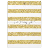 Porte-bloc Les parties scintillantes de Faux sont lui (Dos)