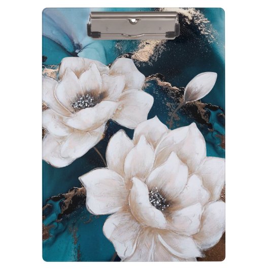 Porte-bloc Les pivoines (Devant)