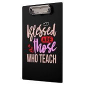 Porte-bloc Les Professeurs Sont Heureux Ceux Qui Enseignent (Gauche)