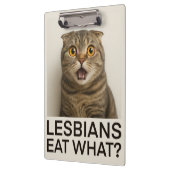 Porte-bloc Lesbians Eat What Funny (Gauche)