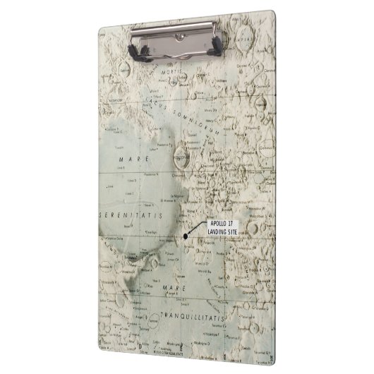 PORTE-BLOC L'ESPACE : LUNE MAP, 1972 (Gauche)
