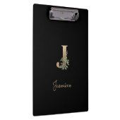 Porte-bloc LETTRE Élégante MONOGRAPHIQUE BOtanique J (Swatch)