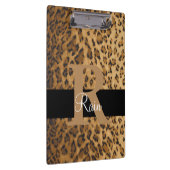 Porte-bloc Lettre initiale R Porte - bloc Leopard Monogramme (Swatch)