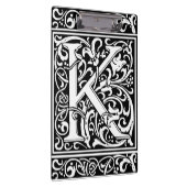 Porte-bloc Lettre K Monogramme médiéval Art Nouveau (Swatch)