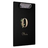 Porte-bloc LETTRE MONOGRAPHIQUE BOtanique Élégante O (Swatch)