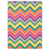 Porte-bloc LETTRE MONOGRAPHIQUE K CHalkboard avec Chevrons lu (Dos)