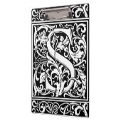 Porte-bloc Lettre S Monogramme médiéval Art Nouveau (Gauche)