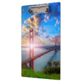 Porte-bloc Lever de soleil de Golden Gate (Gauche)